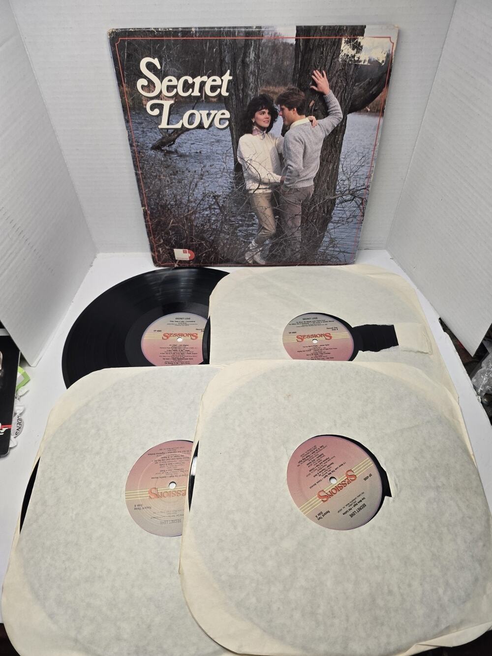 1987 Secret Love Original 4 Vinyl Set with various artists In original sleeve
